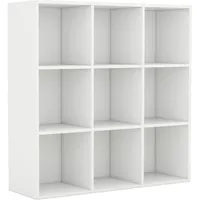 vidaXL Bücherregal 98 x 29 x 97,5 cm Weiß