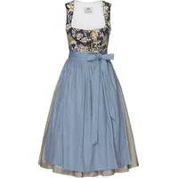 Berwin Dirndl Midi-Dirndl beige|blau 40