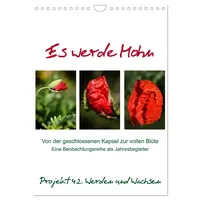 Calvendo Es werde Mohn (Wandkalender 2026 DIN A4 hoch),