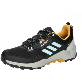 Adidas Terrex AX4 GTX Herren  Core Black / Semi Flash Aqua / Preloved Yellow 42 2/3