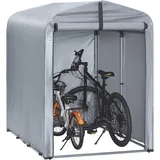 Fahrradgarage Wetterfest Geräteschuppen für 1-2 Fahrräder Carport Zelt UV-Schutz