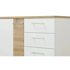 Uno Nino 80 x 106 x 38 cm 2 Schubladen weiß matt / weiß