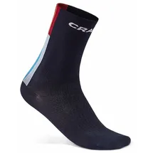 Craft ADV Endur Fahrradsocken 3er Pack Schwarz/Blaze 43-45