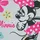 Disney Minnie Maus Tropic-Soleil Strandtasche grün 52 x 37 cm
