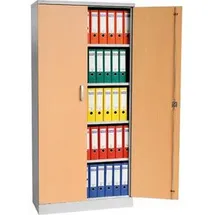 Gürkan Aktenschrank 92 x 42 x 195 cm silber