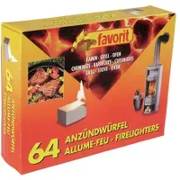 Favorit Grillanzünder 64 Stück weiß
