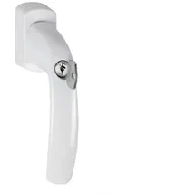 HOPPE Fenstergriff 0810S/US10 100Nm Alu.32-42mm F9016 Secustik®/VarioFit®