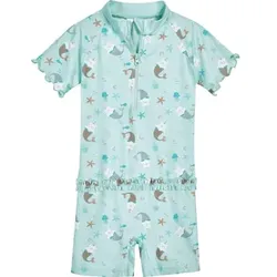 Playshoes UV-Schutz Einteiler Einhornmeerkatze mint, 98/104