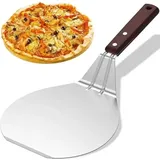 Pizzaschieber, Pizzaschaufel praktisch für Backofen und Grill, Pizzaschaufel Pizzaschaufel Pizzaschieber Praktisch, Pizza Schieber Pizzaschaufel