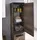 Saphir Quickset 374 Badschrank 30 x 142 x 32,5 cm Braun