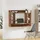 vidaXL Wandtisch 105 x 48 x 75 cm braun