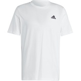 adidas Essentials Single Jersey T-Shirt Herren 001A - white XS