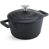 Master Class MasterClass Aluminiumguss-Auflaufform, schwarz, 16 cm, 1,4 Liter, Geschenkbox