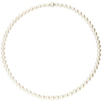 VIVANCE Perlenkette »Akoyaperlen«, 96804018-0 naturweiß