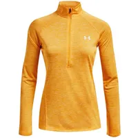 Under Armour Tech 1/2-Zip langarm Sweatshirt Damen 782 rise/metallic silver M