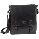 Mustang Natal Schultertasche Leder Black