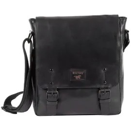 Mustang Natal Schultertasche Leder Black