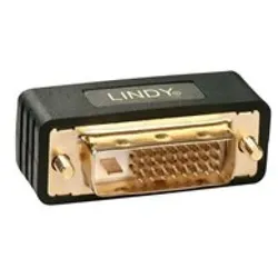 Lindy DVI-Adapter DVI-D; DVI-I; DVI Geformt goldbeschichtete Anschlüsse