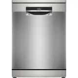 Bosch SMS6ECI15E Serie 6, Geschirrspüler, freistehend, Home Connect, Extra Clean Zone: Intensive Reinigung bei hartnäckigen Verschmutzungen, Remote-Diagnose, Stahl, 60 cm