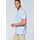 Chiemsee Poloshirt CHIEMSEE, Herren, Gr. S (44/46), brunnera blau, 100% Baumwolle, unifarben, regular fit, ohne Ausschnitt, gerader Abschluss, Shirts, - ideal für Sport & Freizeit