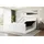 altdecor Boxspringbett mit Matratze, Topper, Polsterbett mit, Bettkasten MIAMI-Z KING - 160x200 - Weiß Kunstleder