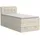 Deine Möbel 24 Boxspringbett, Ecru, Textil, H3 + H4, 90x200 cm, Schlafzimmer, Betten, Boxspringbetten