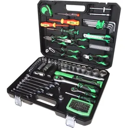 COMPETITION 1/4+1/2 Universal-Werkzeug 106-teiliegs Set - 512.0107