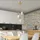 GLOBO LED Pendelleuchte 3-flg. 30 cm rund amberfarben