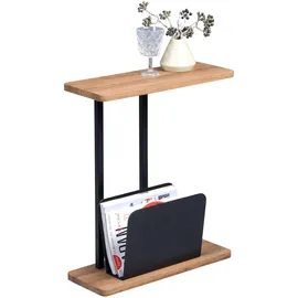 Casavanti M2 Kollektion Beistelltisch, MDF, braun, 50x60x20