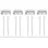 ABUS JC4100 B Schubladensicherung SINA, 4 Stück, Verriegelt Schränke und Schubladen