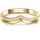 Glanzstücke München Ring 2er) aus Sterling Silber mit Zirkonia in gelbgold | Gr. 60