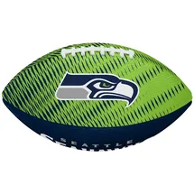 Wilson Football NFL Team Tailgate, Gummi, Junior, Grün / Blau