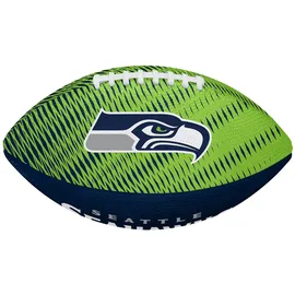 Wilson Football NFL Team Tailgate, Gummi, Junior, Grün / Blau