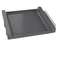 HAILO Universaltablar 3271831 Metall-Auszug dunkelgrau 60er Ordnungsmodul