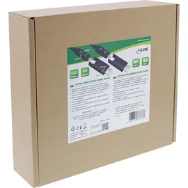 InLine HDMI AOC Kabel Ultra High Speed 2.1 25 m Schwarz