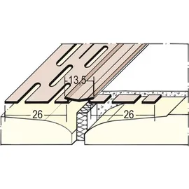 PROTEKTOR Bewegungsfugenprofil Magic Corner 25 m PVC weiß