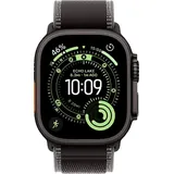 Apple Watch Ultra 3 49mm Schwarz (Schwarzes Textilarmband M/L)
