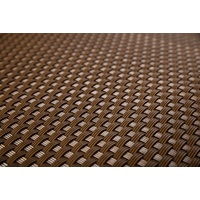 Art-Pol Polyrattan Balkonsichtschutz - Braun 0,9m x 5m
