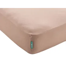 Shangrila Spannbettlaken Jersey 140 x 200 cm Taupe