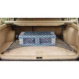 HP Autozubehör 19.298 Gepäck- und Kofferraumnetz Passend für Modell (Auto) Universal (L x B) 90 cm x 50 cm Schwarz