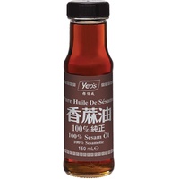 150ml 100% Sesamöl Sesam Öl aus gerösteten Sesamsamen Marke Yeos ohne Zusätze