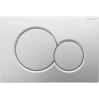 Geberit Sigma01 Betätigungsplatte chrom matt/easy-to-clean-beschichtet