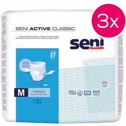 SENI ACTIVE Classic Inkontinenzslips - 3 x 30 Stück, M