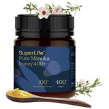 Breitsamer SuperLife Original Manuka-Honig 250g Purer 100% Manuka-Honig exklusiv zertifiziert aus Neuseeland MGO 400+ (1 x 250g)