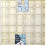 Prym 611647 Universal 12,5 x 12,5 inch Omnigrid Lineal, Kunststoff, transparent