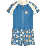 Playshoes Kinder Badeeinteiler "Uv-Schutz Einteiler Dschungel" in Blau | Gr.: 98/104