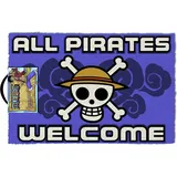 Ociostock One Piece Fußmatte All Pirates Welcome