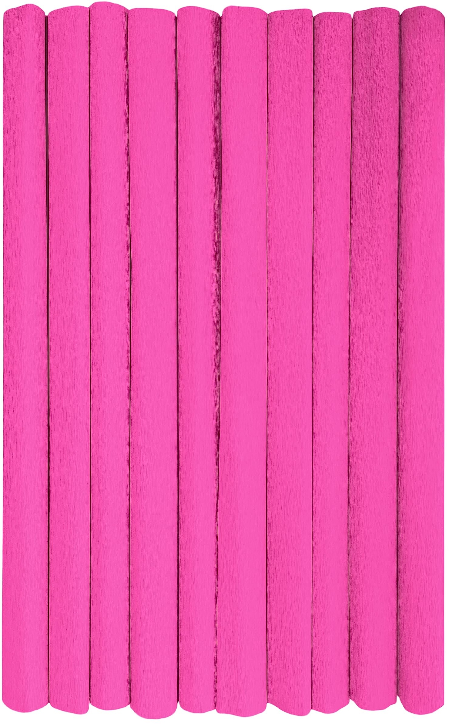 Interdruk - Crepe Paper Rolls for Kids, DIY and Decorations - Pack of 10 Reels (50cm x 200cm, 28g/m2) - 11 Light Pink
