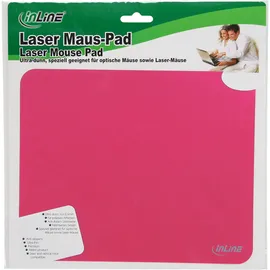 InLine InLine® Maus-Pad Laser, ultradünn, rot, 220x180x0,4mm