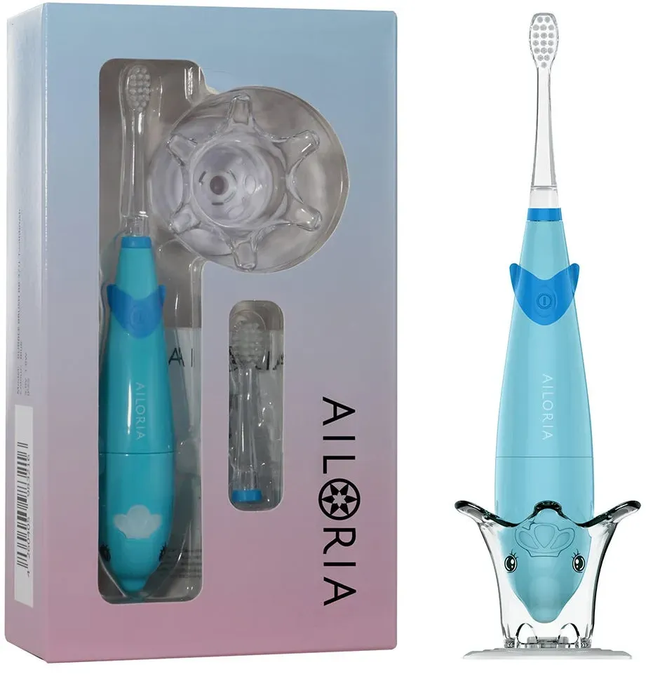 Preisvergleich Produktbild Ailoria Bubble Brush Kids Schallzahnbürste Blau